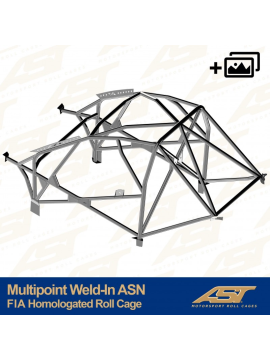 Arceau de Sécurité homologué FIA MITSUBISHI Lancer EVO X 4-door Sedan MULTIPOINT WELD IN ASN