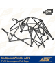 FIA Homologated Roll Cage PEUGEOT 106 (Phase 1/2) 3-doors Hatchback MULTIPOINT WELD IN ASN