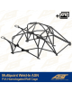 FIA Homologated Roll Cage RENAULT Clio (Phase 3) 3-doors Hatchback MULTIPOINT WELD IN ASN