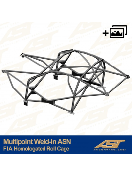 FIA Homologated Roll Cage NISSAN GTR (R35) 2-doors Coupe MULTIPOINT WELD IN ASN