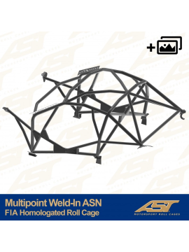 FIA Homologated Roll Cage PORSCHE Boxter (986) 2-door Roadster MULTIPOINT WELD IN ASN