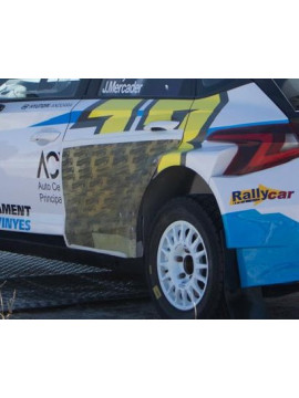 PAREJA DE PROTECCIONES DE PUERTA TRASERA PARA HYUNDAI RALLY 2