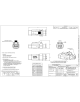 Automotive Connectors 2 Pin Plug w/ Strn Rlf