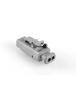 Automotive Connectors 2 Pin Plug w/ Strn Rlf