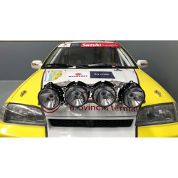 CALANDRE DE PHARE COMPLET POUR VOITURE DE RALLYE