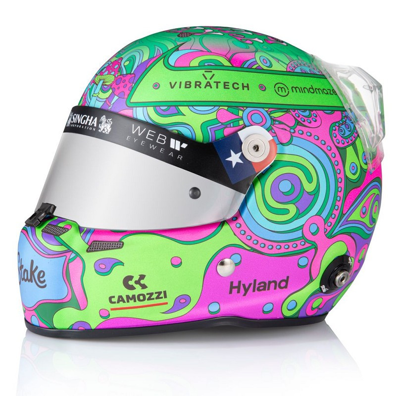 MINI HELMET STILO BATTERI BOTTAS  AUSTIN GP ESPECIAL ED.