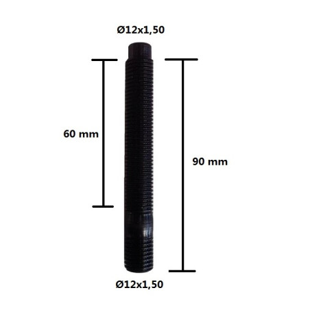 ESPARRAGO AIT RAIZ 12X150 ROSCA 12X150  L94MM OPEL