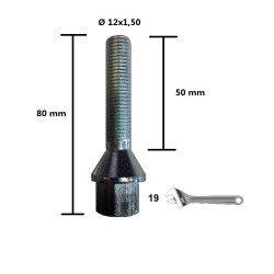 WHEEL BOLT 12x1.50