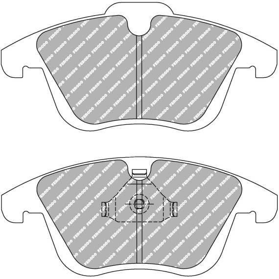 PLAQUETTE DE FREIN FERODO RACING DS2500