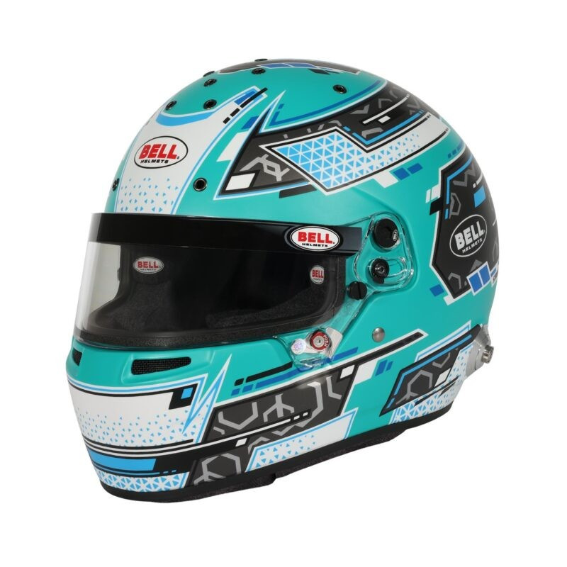 CASQUE CLOCHE INTÉGRÉ APPROUVÉ PAR FIA POUR PILOTES DE CIRCUIT