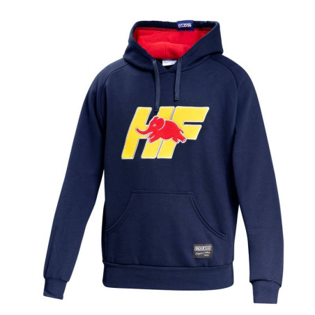 SPARCO SWEAT A CAPUCHE YELLOW HF