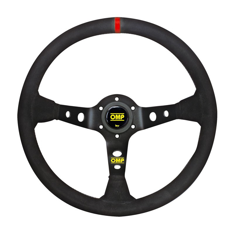 OMP RACING OFFSET WHEEL WITH RED SEAMS