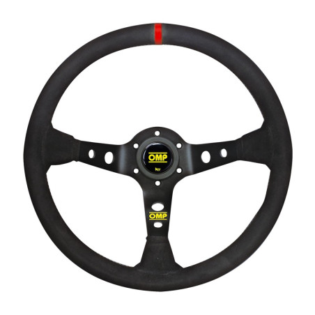 OMP RACING OFFSET WHEEL WITH RED SEAMS