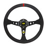 VOLANTE OMP CORSICA PIEL VUELTA NEGRO/ROJO