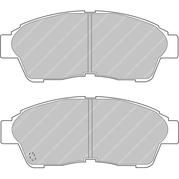 PLAQUETTE DE FREIN FERODO RACING DS2500