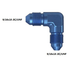 Adaptateur 90° JIC GOODRIDGE mâle/mâle 9/16x18 UNF