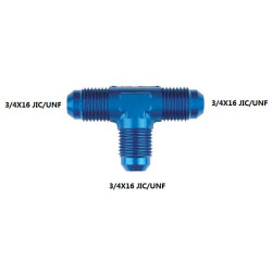 3/4X16 JIC/UNF GOODRIDGE MALE EQUAL TEE ADAPTOR