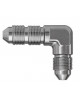 Adaptateur 3/8X24 UNF mâle/mâle 90º convexe Inox