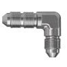 Adaptateur 3/8X24 UNF mâle/mâle 90º convexe Inox