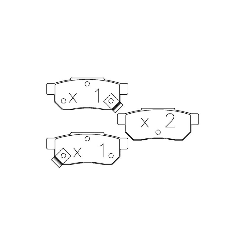 OMP RACING 971 BRAKE PADS OMP RACING 971 BRAKE PADS
