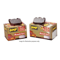 Pastillas OMP de freno para uso diario.