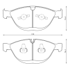 ENDLESS N35 brake pads.