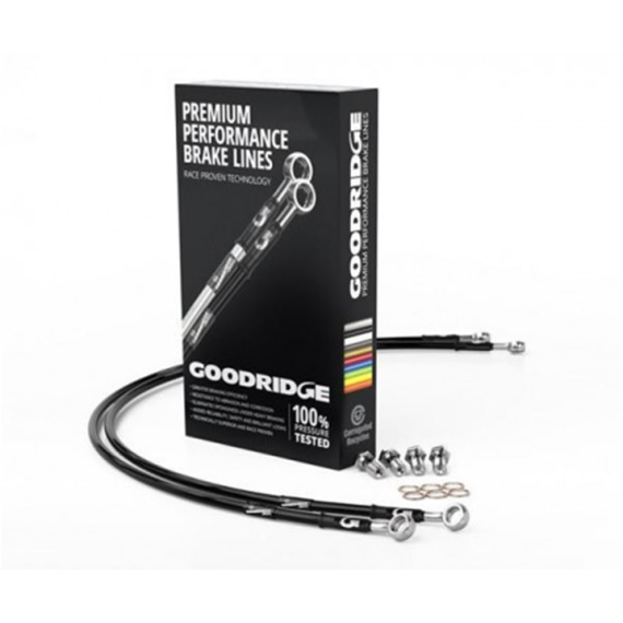 KIT DE LATIGUILLOS GOODRIDGE NEGROS BMW E70/E71 X5/X6 Todo