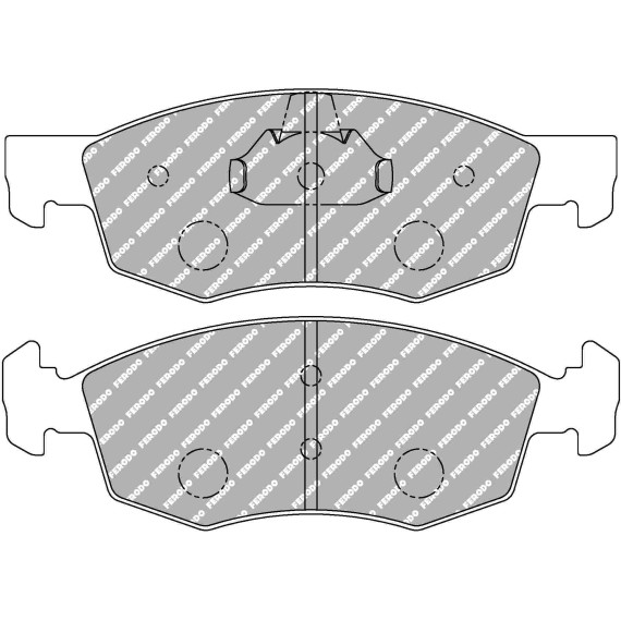 PLAQUETTE DE FREIN FERODO RACING DS3000