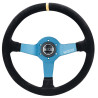 VOLANTE SPARCO L550 PIEL VUELTA BRAZOS AZULES