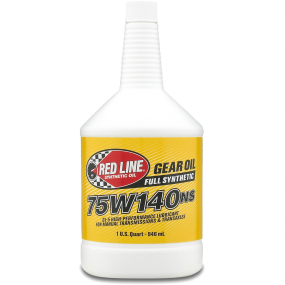RED LINE SHOCKPROOF® GEAR OILS 75w140NS