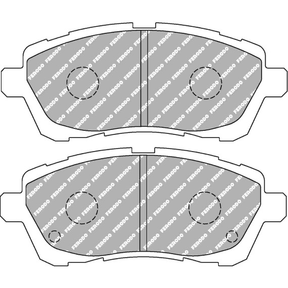 PLAQUETTE DE FREIN FERODO RACING DS3000