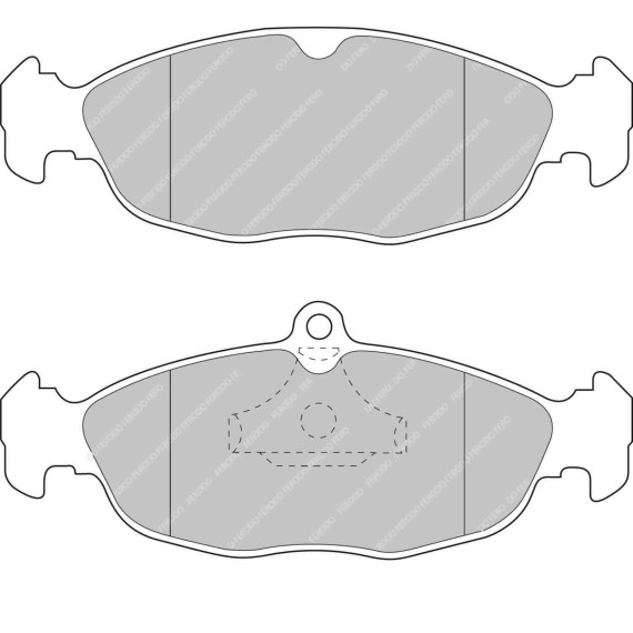 PLAQUETTE DE FREIN FERODO RACING DS3000