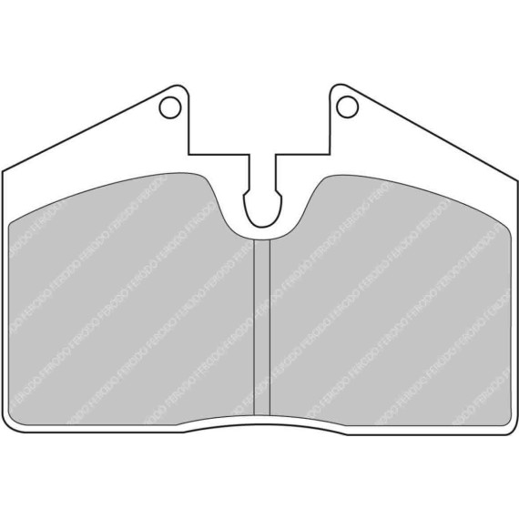 PLAQUETTE DE FREIN FERODO RACING DS2500