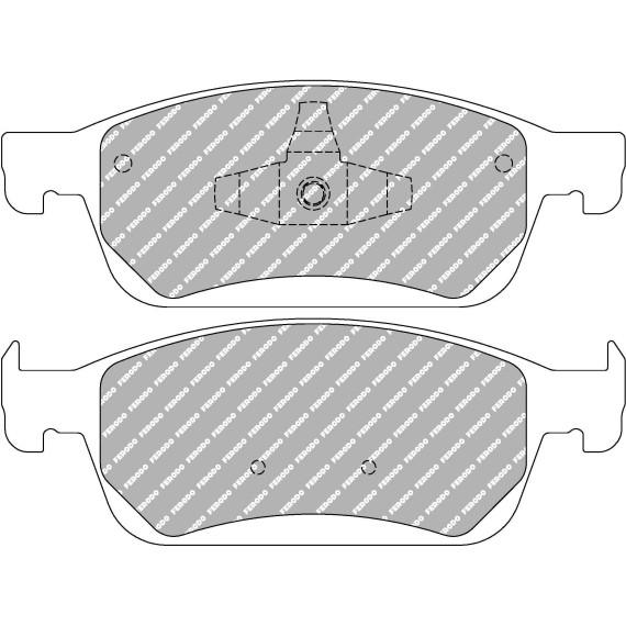 PLAQUETTE DE FREIN FERODO RACING DS2500