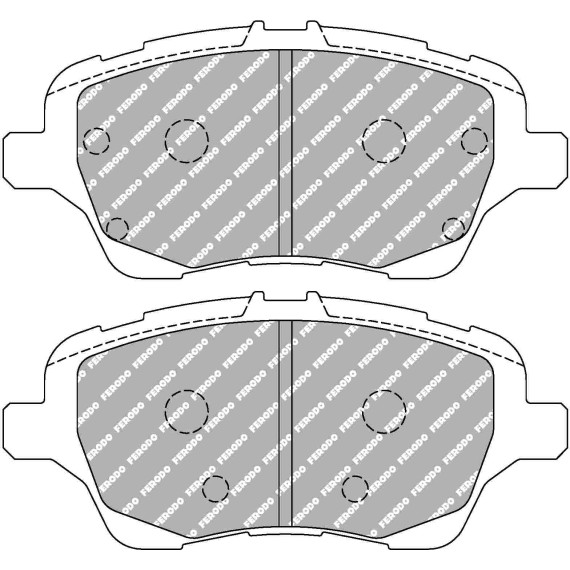 PLAQUETTE DE FREIN FERODO RACING DS2500