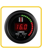 Wideband air/fuel lambda gauge