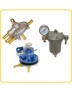 Fuel pressure regulators, filters and gauges