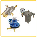 Fuel pressure regulators, filters and gauges